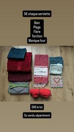 Handdoeken, Ophalen, Gebruikt, Blauw, Handdoek