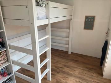 Lifetime hoogslaper / normaal bed / wit beschikbaar voor biedingen