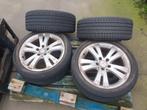 Mercedes Velgen met Winterbanden 17 inch 5x112, Auto-onderdelen, Gebruikt, Banden en Velgen, 17 inch, Personenwagen