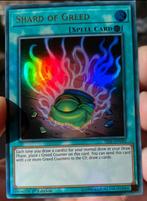 Yu-Gi-Oh! Shard of Greed SS01 1st Ed Duel Promo !, Verzenden, Zo goed als nieuw, Losse kaart, Foil