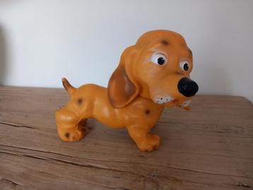 Vintage hond Pluto rubber jaren 50 verzamel item.ART. 133 beschikbaar voor biedingen