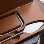 Vintage foie gras set uit frankrijk, Ophalen of Verzenden, Gebruikt, Rvs of Chroom
