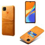 Xiaomi Redmi 9C Backcover + PMMA Screenprotector _ Bruin, Verzenden, Nieuw, Hoesje of Tasje