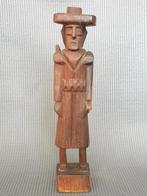 Vintage ca. 1970's Chinees houtsnijwerk sculpture, Ophalen of Verzenden