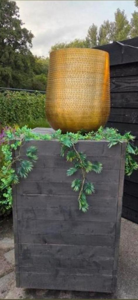 Vazen in mooie koper kleur, Ophalen, Overige materialen, Overige kleuren, 50 tot 75 cm