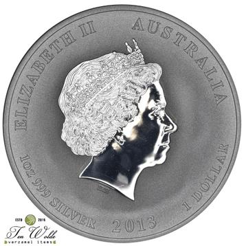 Australië 1 dollar 2013 year of the snake beschikbaar voor biedingen