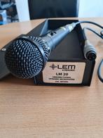 Vintage LEM LM20, Ophalen of Verzenden, Gebruikt, Zangmicrofoon