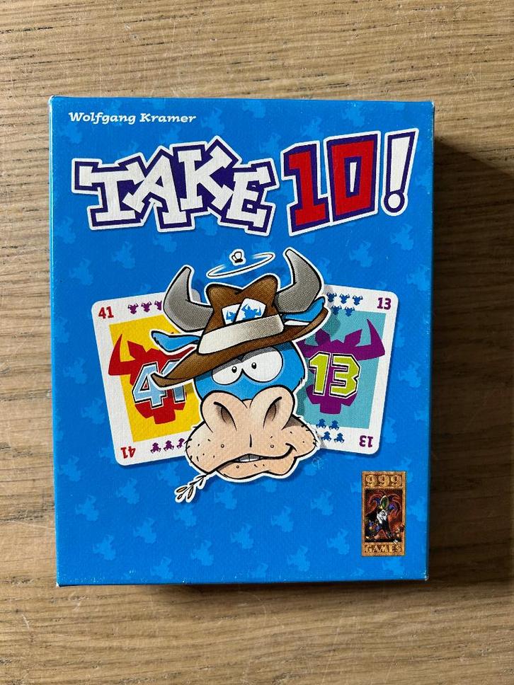 Take 10! Kaartspel 999 Games, Hobby en Vrije tijd, Gezelschapsspellen | Kaartspellen, Zo goed als nieuw, Ophalen of Verzenden