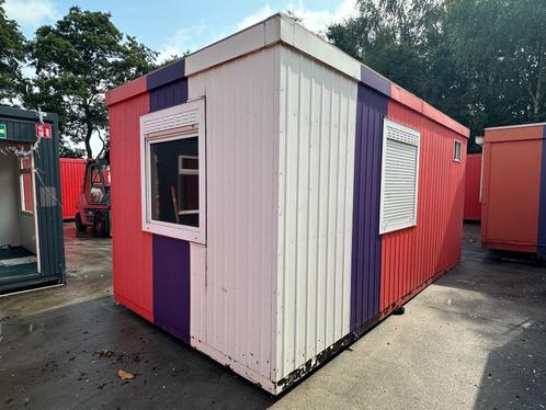 Metalen kantoorunit bouwkeet keet 63 L9, Zakelijke goederen, Machines en Bouw | Keten en Containers, Ophalen of Verzenden