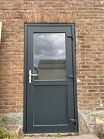 buitendraaiende tuindeur, Doe-het-zelf en Verbouw, Kozijnen en Schuifpuien, Kunststof, Gebruikt, Deurkozijn, 150 tot 225 cm