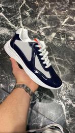 Prada Sneakers - Blauw/Grijs, Ophalen of Verzenden, Zo goed als nieuw, Blauw, Sneakers of Gympen