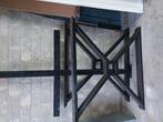 Stalen frame voor tafel, 90x176x80 b/l/h eventueel met hout, Ophalen, Zo goed als nieuw
