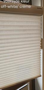 3x Duette/ dubbele plisse van het merk Sunway creme/ off-whi, Ophalen, Zo goed als nieuw, Crème, Minder dan 100 cm