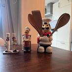 kok vintage keukengerei set: lepel-, bestek- en tissuehouder, Huis en Inrichting, Ophalen of Verzenden, Gebruikt