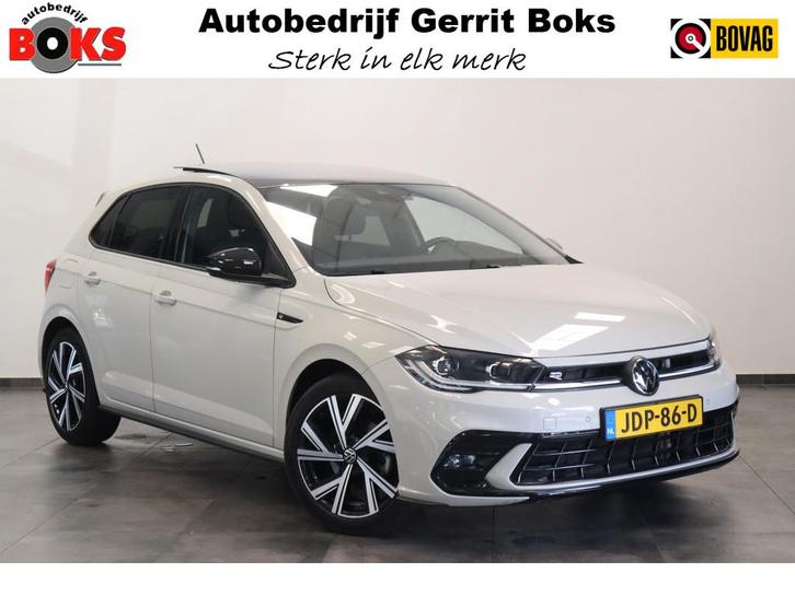 Volkswagen Polo 1.0 TSI R-Line 2x Panoramadak Full-led VCP, Auto's, Volkswagen, Bedrijf, Te koop, Polo, ABS, Achteruitrijcamera