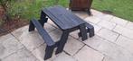 Leuke Kinderpicknicktafel met water en zandbak, Tuin en Terras, Zo goed als nieuw, Rechthoekig, Hout, Ophalen