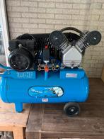 Compressor 2 cilinder., Doe-het-zelf en Verbouw, Compressors, Ophalen, Gebruikt, 6 tot 10 bar, 25 tot 100 liter