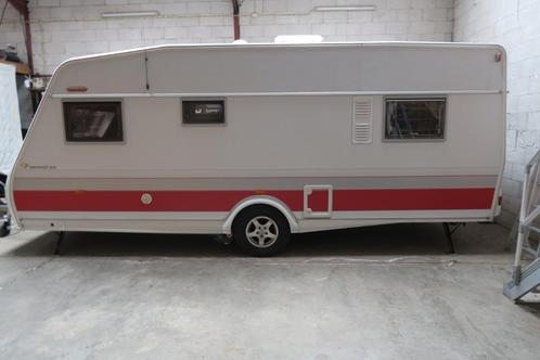 Kabe caravan GLE Smaragd 2009 met enkele bedden, Caravans en Kamperen, Caravans, Particulier, tot en met 4, 1250 - 1500 kg, Rondzit