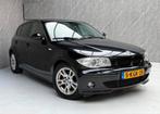 BMW 1-Serie 2.0 120I AUT 2006 Zwart, Auto's, BMW, 1995 cc, Zwart, 4 cilinders, Zwart