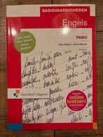 Basiswaardigheden Engels - PABO, Ophalen of Verzenden, Alpha, Zo goed als nieuw, HBO