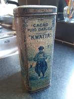 Kwatta Cacao blik  - antiek Olanda Cacao Verzamelaar, Ophalen of Verzenden, Gebruikt, Overige, Overige merken