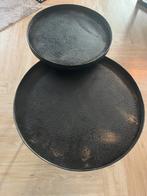 Salontafel combinatie, Huis en Inrichting, Tafels | Bijzettafels, Ophalen, Zo goed als nieuw, Rond, 60 cm of meer