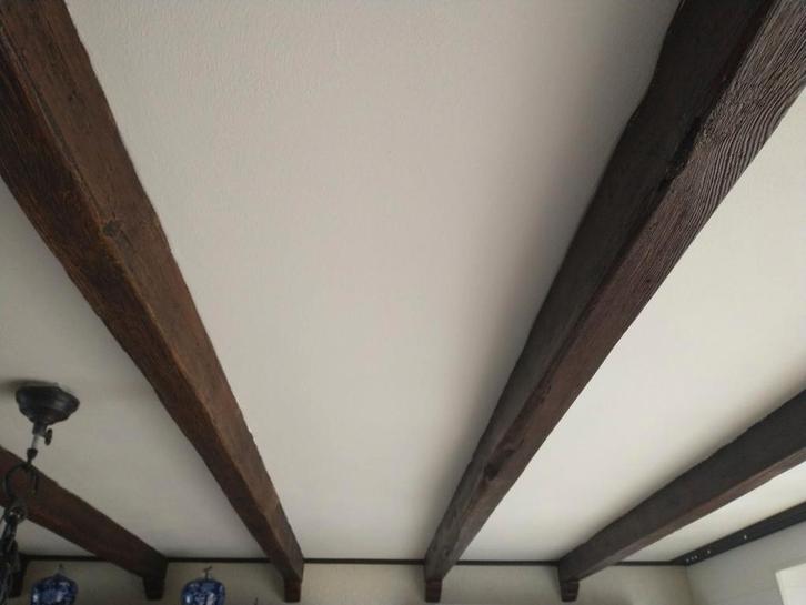 PU sierbalken voor plafond, Doe-het-zelf en Verbouw, Hout en Planken, Balk, Eiken, 300 cm of meer, 50 mm of meer, Ophalen