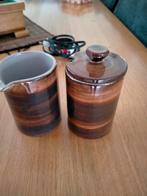 Volendams aardewerk koffiemelk en suiker potjes, Ophalen, Gebruikt, Overige typen, Overige stijlen