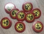 Button tegen aanleg start- en landingsbaan, Verzamelen, Speldjes, Pins en Buttons, Ophalen of Verzenden, Gebruikt, Overige onderwerpen