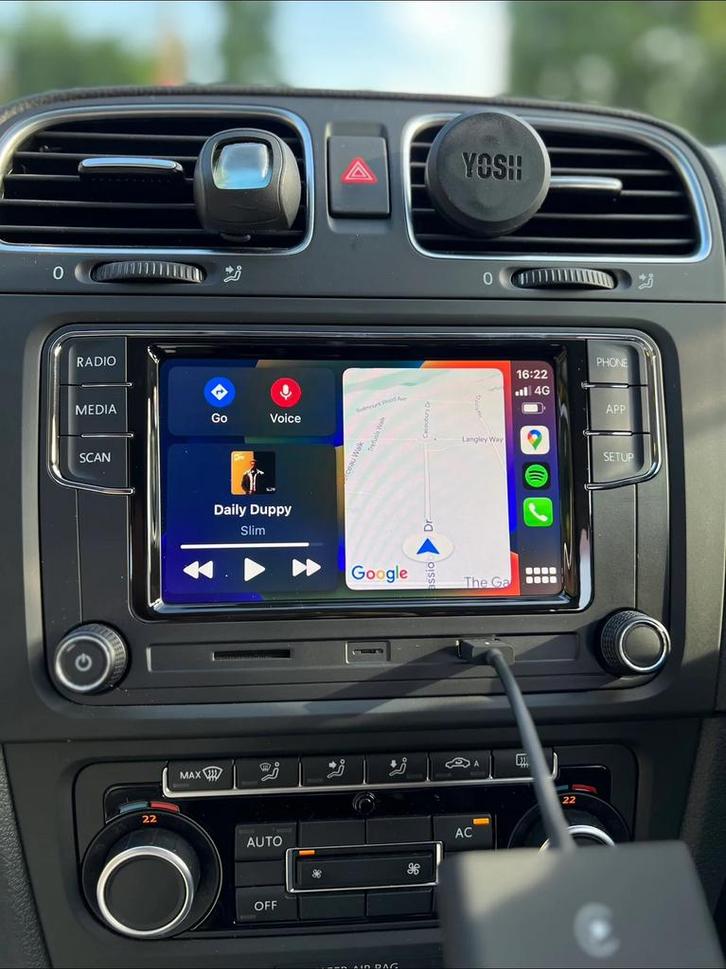 Rcd 440 PRO Dual Usb voor Volkswagen [Carplay Android Auto], Auto diversen, Autoradio's, Nieuw, Ophalen of Verzenden