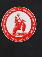 ~ Sticker ~ Motorcross Supportersvereniging A.V. Lieshout, Verzamelen, Stickers, Ophalen of Verzenden, Zo goed als nieuw
