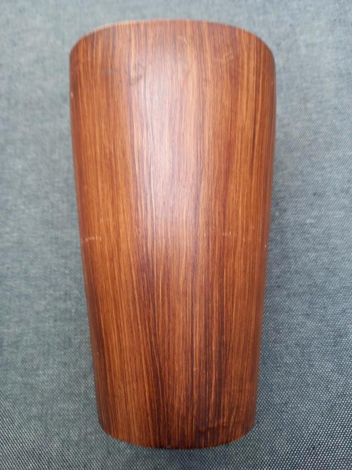 Vintage "Teak" vaas uit de periode '51 tot '64, midcentury., Antiek en Kunst, Antiek | Vazen, Ophalen of Verzenden