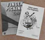 Bladmuziek voor gitaar -voor beginners + finger picking solo, Ophalen, Gebruikt, Gitaar