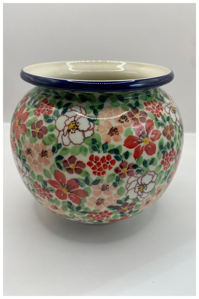 Bunzlau Unikat vaas, Huis en Inrichting, Woonaccessoires | Vazen, Zo goed als nieuw, Overige kleuren, Minder dan 50 cm, Aardewerk of Porselein