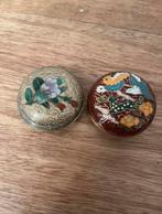 Antieke Cloisonné Doosjes - Set van 2, Ophalen of Verzenden