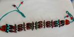 ~Cheyenne Native American Bone-Choker~ Lengte ca 65cm~, Overige materialen, Verstelbaar, Bruin, Verzenden