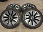 18 inch originele velgen + zomerbanden Audi A6 4K0601025B, Gebruikt, Banden en Velgen, Ophalen of Verzenden, Personenwagen