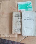 DDR kaart en Papier zeer oud, Ophalen of Verzenden, Tijdschrift