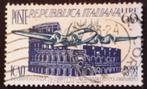 Italië nr. 635 Burgerluchtvaartorganisatie, Verzenden, Gestempeld