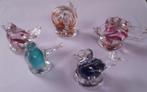 Dierenfiguurtjes van massief glas - stijl Murano, Antiek en Kunst, Verzenden