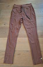 My Pashion travelstof broek, cognac, maat M, Maat 38/40 (M), Bruin, Ophalen of Verzenden, Zo goed als nieuw