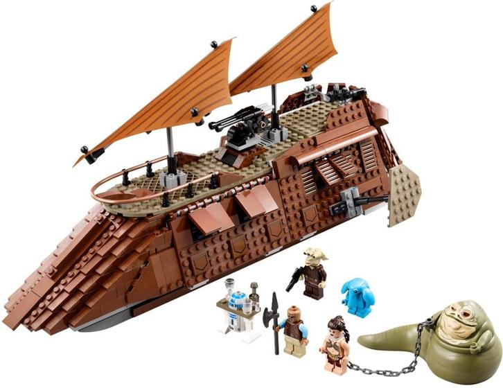 75020 - Star Wars: Jabba's Sail Barge, Kinderen en Baby's, Speelgoed | Duplo en Lego, Nieuw, Lego, Complete set, Verzenden