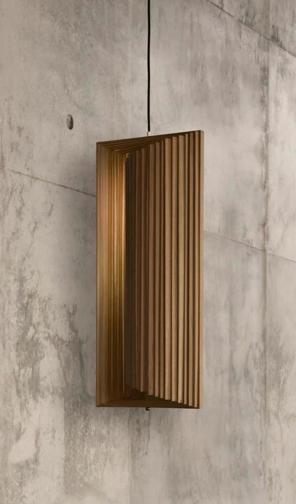 Design Hanglamp 'Frames' NORR11, Huis en Inrichting, Lampen | Hanglampen, Nieuw, 75 cm of meer, Hout, Ophalen of Verzenden