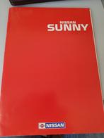 Folder - Nissan Sunny (1987), Ophalen of Verzenden, Gelezen, Nissan