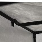 NIEUWE Kledingkast stof met vakken en stangen 150 cm grijs, Venlo, Nieuw, Ophalen of Verzenden, Info@habatrading.com