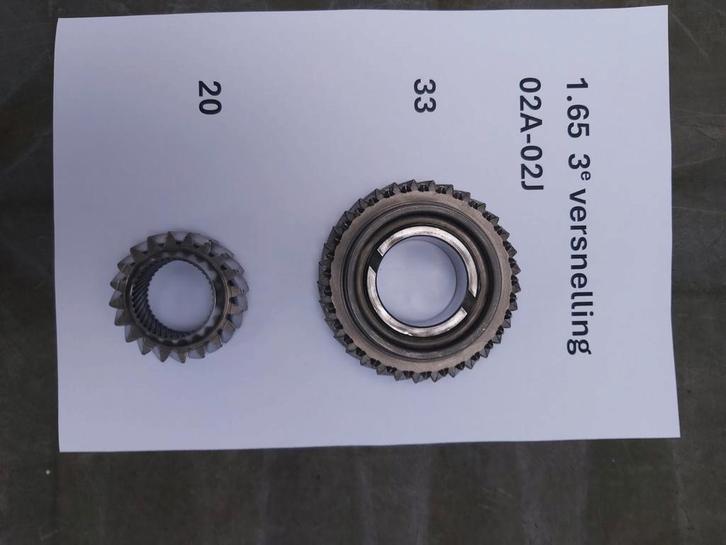 02A-02J VW Audi Cross/ 1.65 3e versnelling, Auto-onderdelen, Transmissie en Toebehoren, Audi, Gebruikt, Ophalen of Verzenden