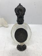 zilver met kristal parfum flacon, Ophalen of Verzenden, Zilver