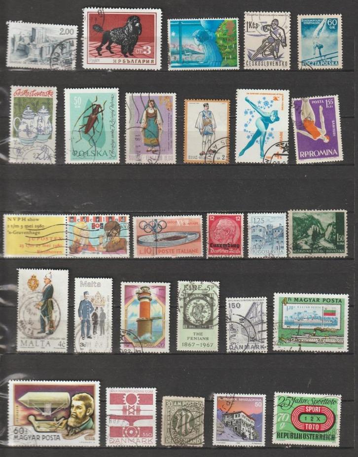 R 539. Europa restantje 1/1 gest. zie scan, Postzegels en Munten, Postzegels | Europa | Overig, Gestempeld, Overige landen, Verzenden