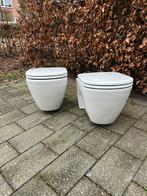 2x Duravit Hangend Toilet - Wit Hoogglans, Doe-het-zelf en Verbouw, Sanitair, Ophalen of Verzenden, Gebruikt, Toilet