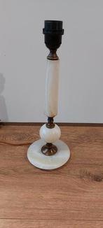 Marmeren schemerlamp, Ophalen of Verzenden